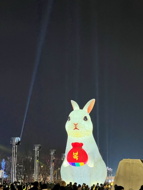 빛초롱축제-토끼