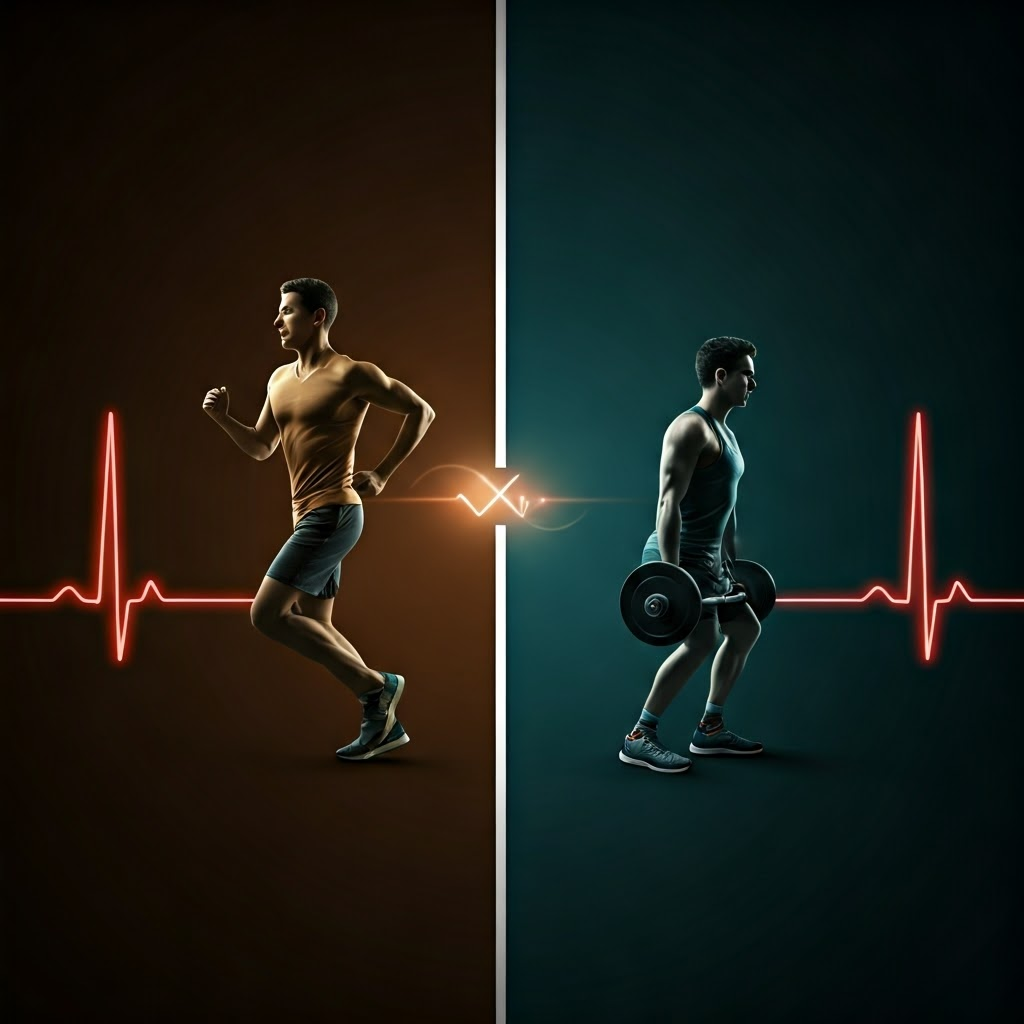 유산소 vs 무산소 운동&amp;#44; 심박수 차이점 비교