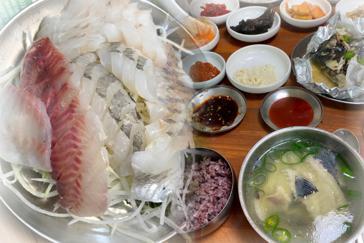  남해달인횟집 | 회백반 추천 | 부산 괴정동 근처 음식점
