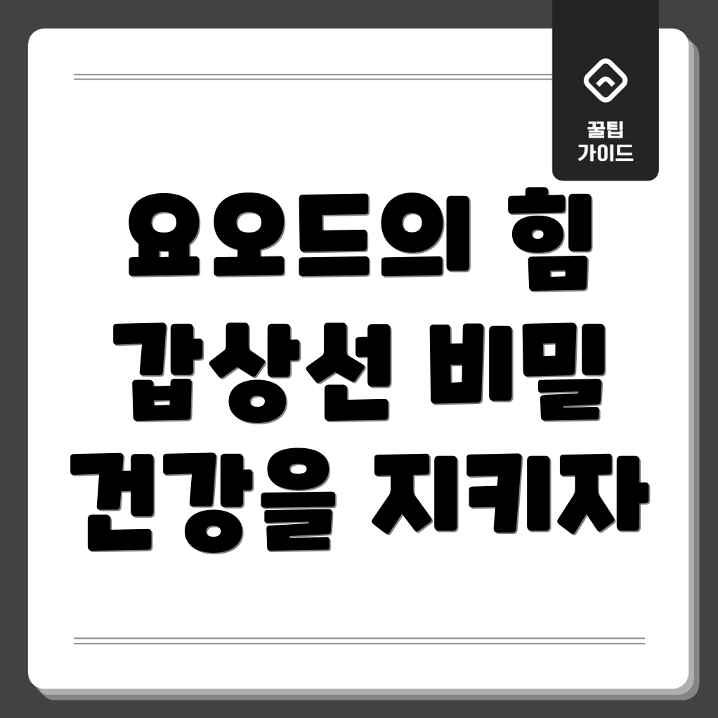 요오드 영양제