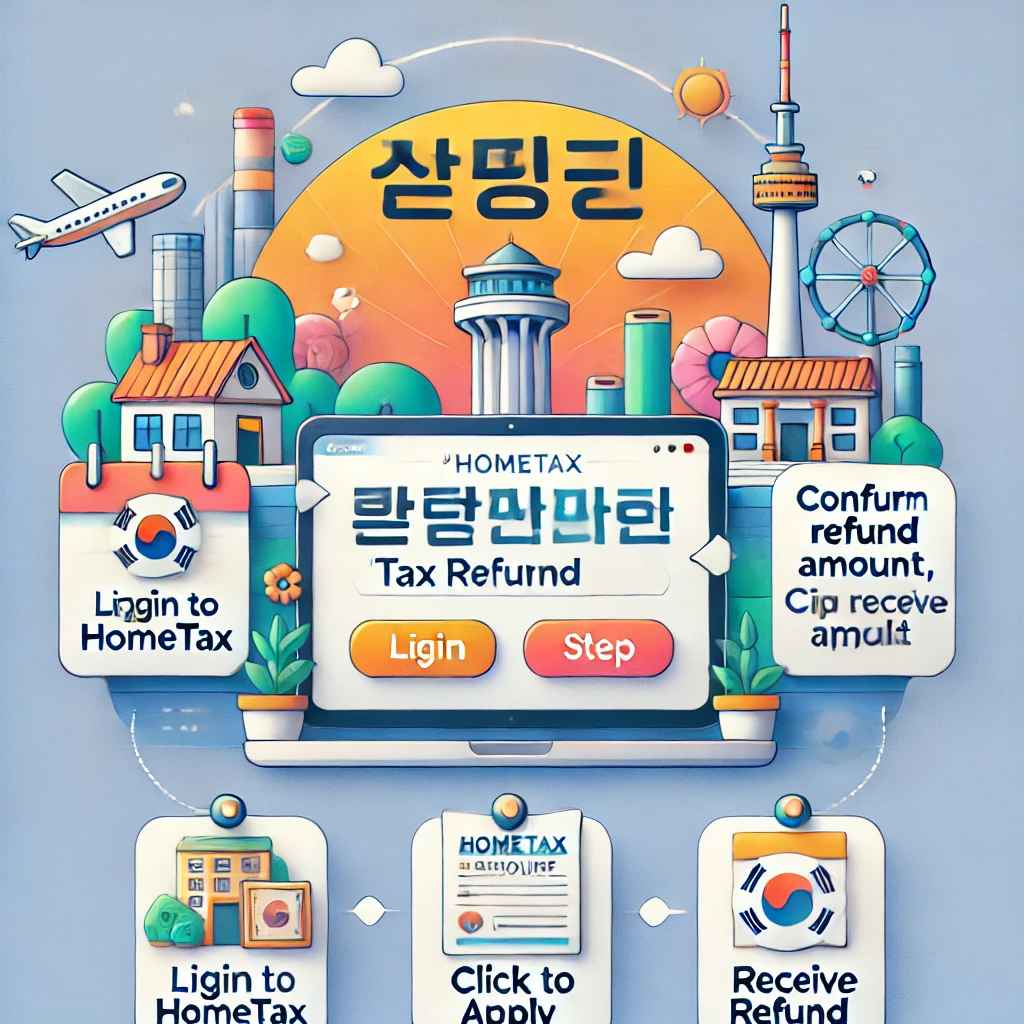 국세청 원클릭 환급 서비스 신청방법