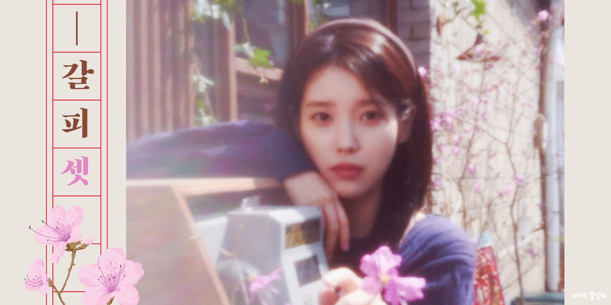 아이유 신곡 발매 꽃갈피3 앨범