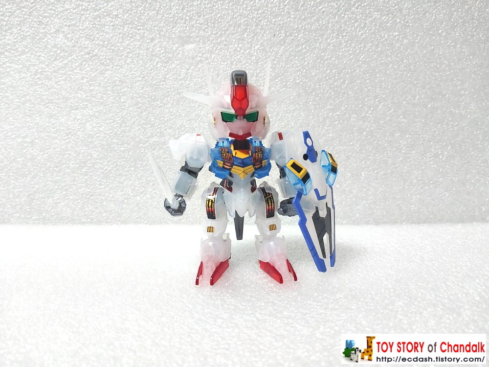 [반다이] BANDAI - SD GUNDAM EX-STANDARD XVX-016 GUNDAM AERIAL ガンダム・エアリアル [CLEAR COLOR] / 에스디 건담 에어리얼 / 클리어컬러 (건프라 라운드 박스 : 건담 한정판)