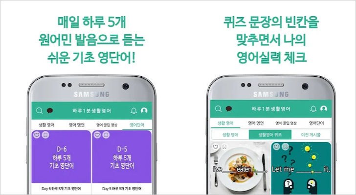 매일 하루 5개 새로운 영단어 학습