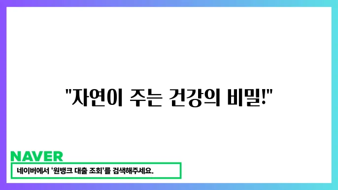 마가보감 프리미엄: 주요 성분과 건강 효과 (천연 성분 건강 보조제)