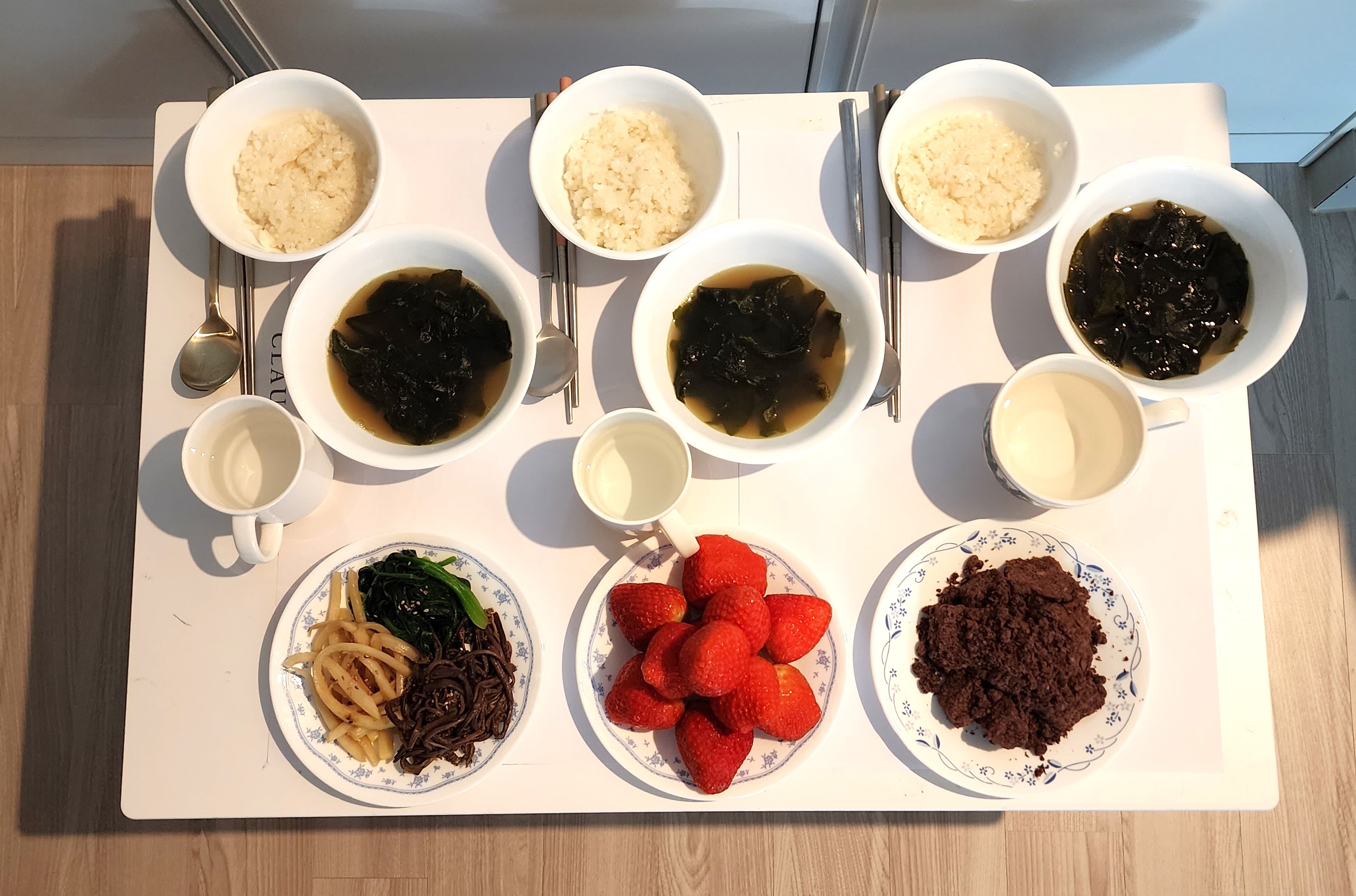  5살 생일 삼신상 차리기