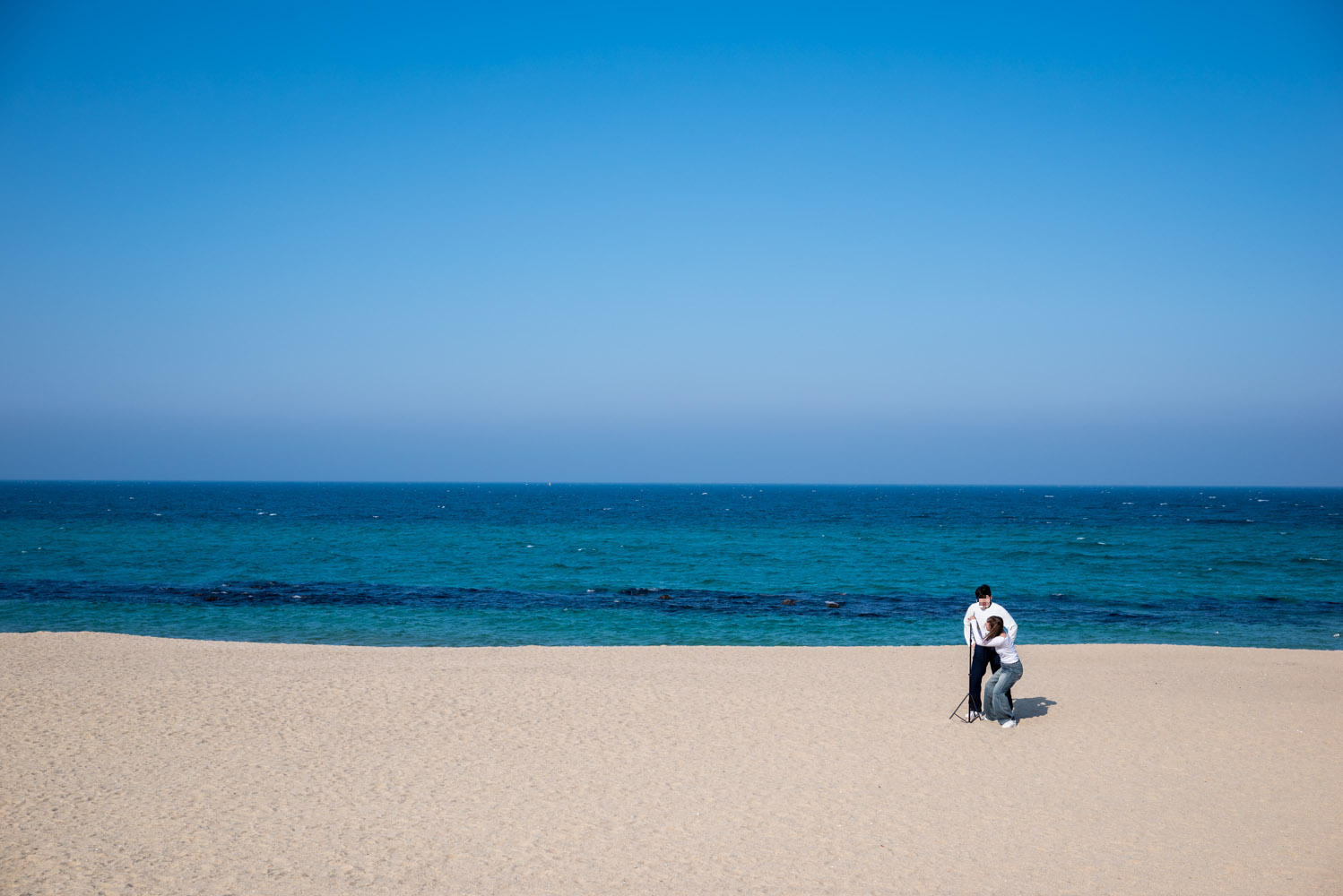 경포대 해변