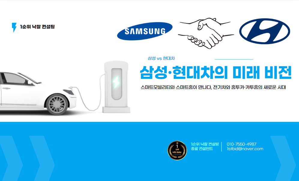  삼성·현대차의 미래 비전: 스마트모빌리티와 스마트홈이 만나다, 전기차와 홈투카·카투홈의 새로운 시대