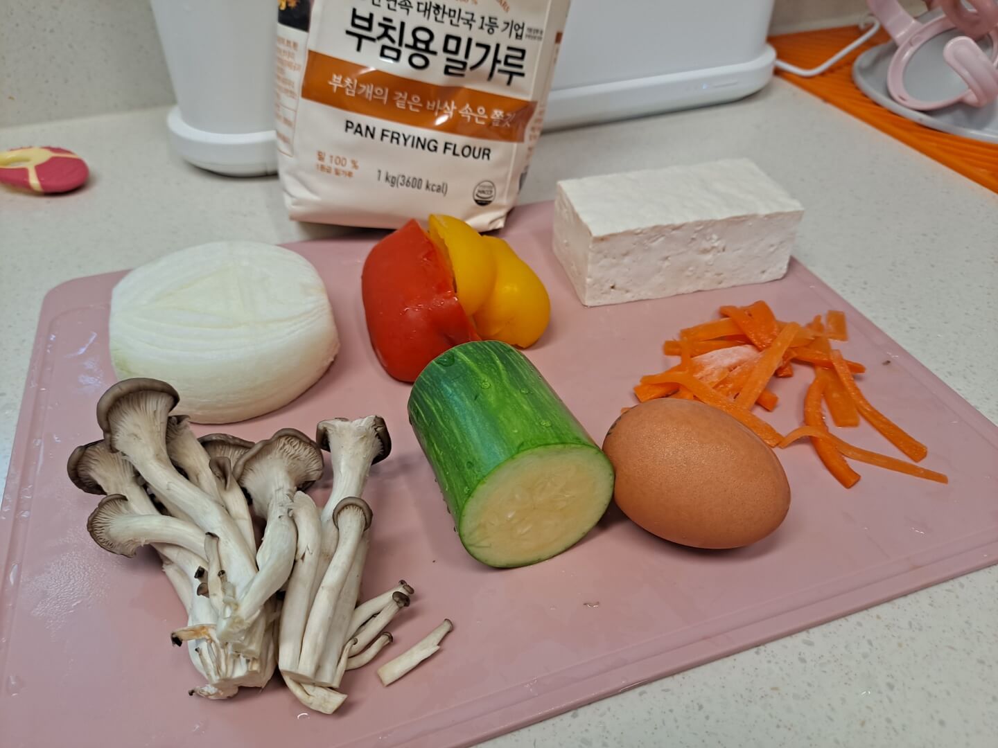  20개월 아기 반찬 레시피, 요알못 아빠가 만드는 두부전!