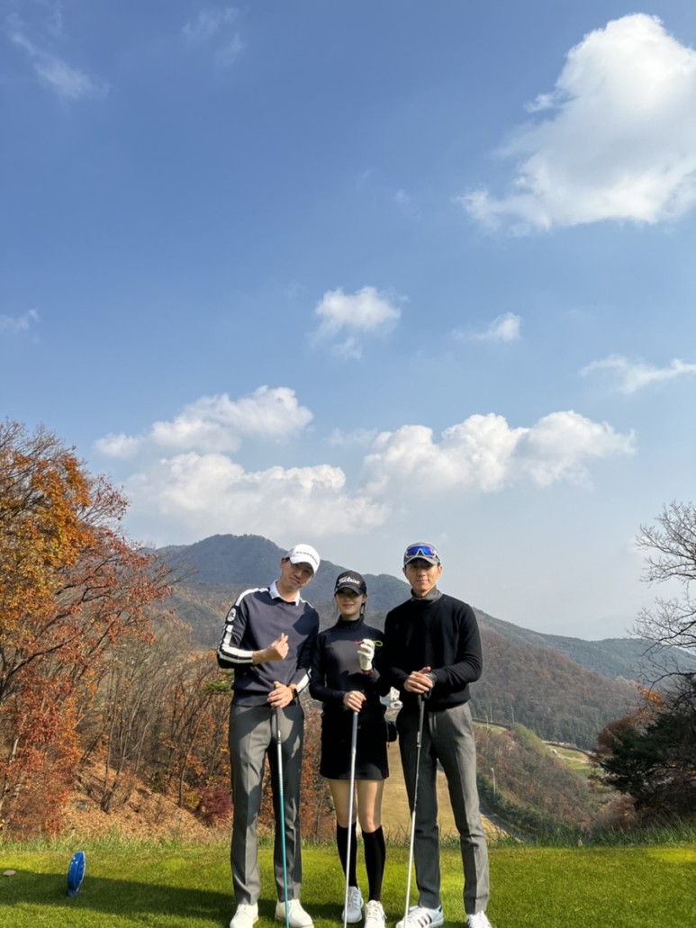 골프백 포천 참밸리CC 라운딩 18