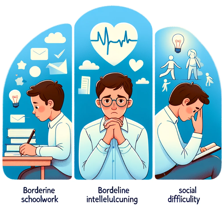 경계성 지능장애의 주요 특징