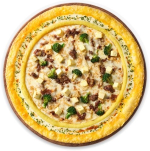 피자 헛 프리미엄 메뉴 치즈킹 리치 골드 엣지 치즈 크러스트 미디엄 라지 사이즈