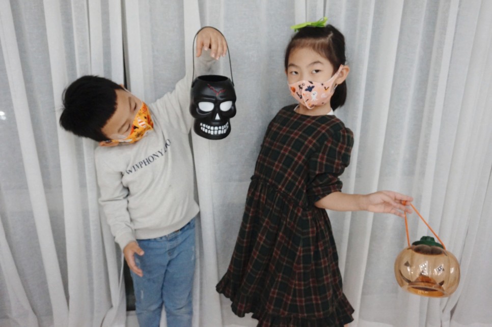 할로윈마스크아동용 여러번 재사용 29