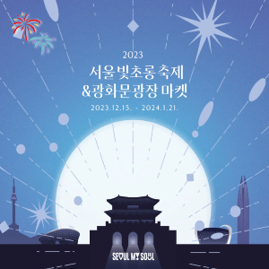 겨울 빛 축제 서울광화문