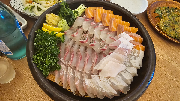 해운회관 숙성회 모듬