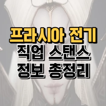  프라시아 전기 직업, 스탠스 12가지 총정리