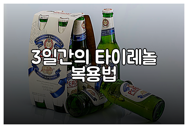 3일간의 타이레놀 복용법