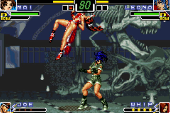  (GBA) 더・킹・오브・파이터즈 EX 네오・블러드 The King Of Fighters EX NeoBlood ザ・キング・オブ・ファイターズEX ネオブラッド 게임보이 어드벤스 게임 롬파일 다운