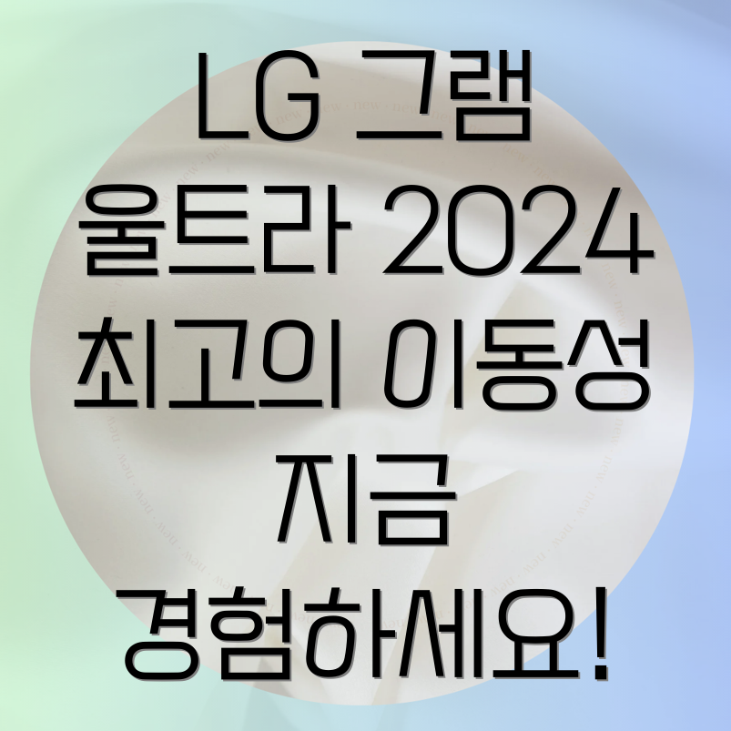 LG 그램 울트라 PC