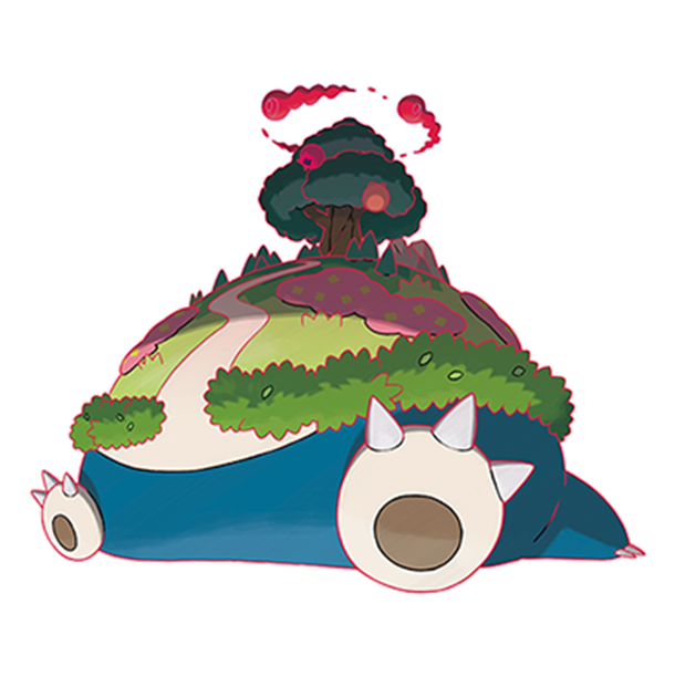  [포켓몬도감]  No. 143 잠만보 Snorlax #143 Gigantamax Snorlax