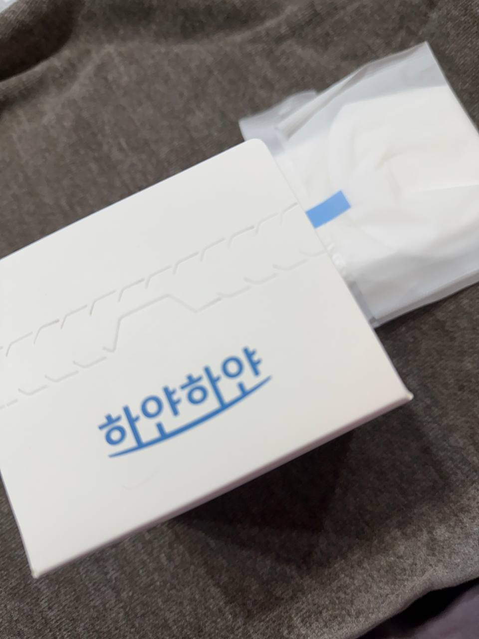 100프로 순면 하얀하얀생리대