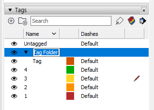 태그 폴더 생성 Create Tag Folder