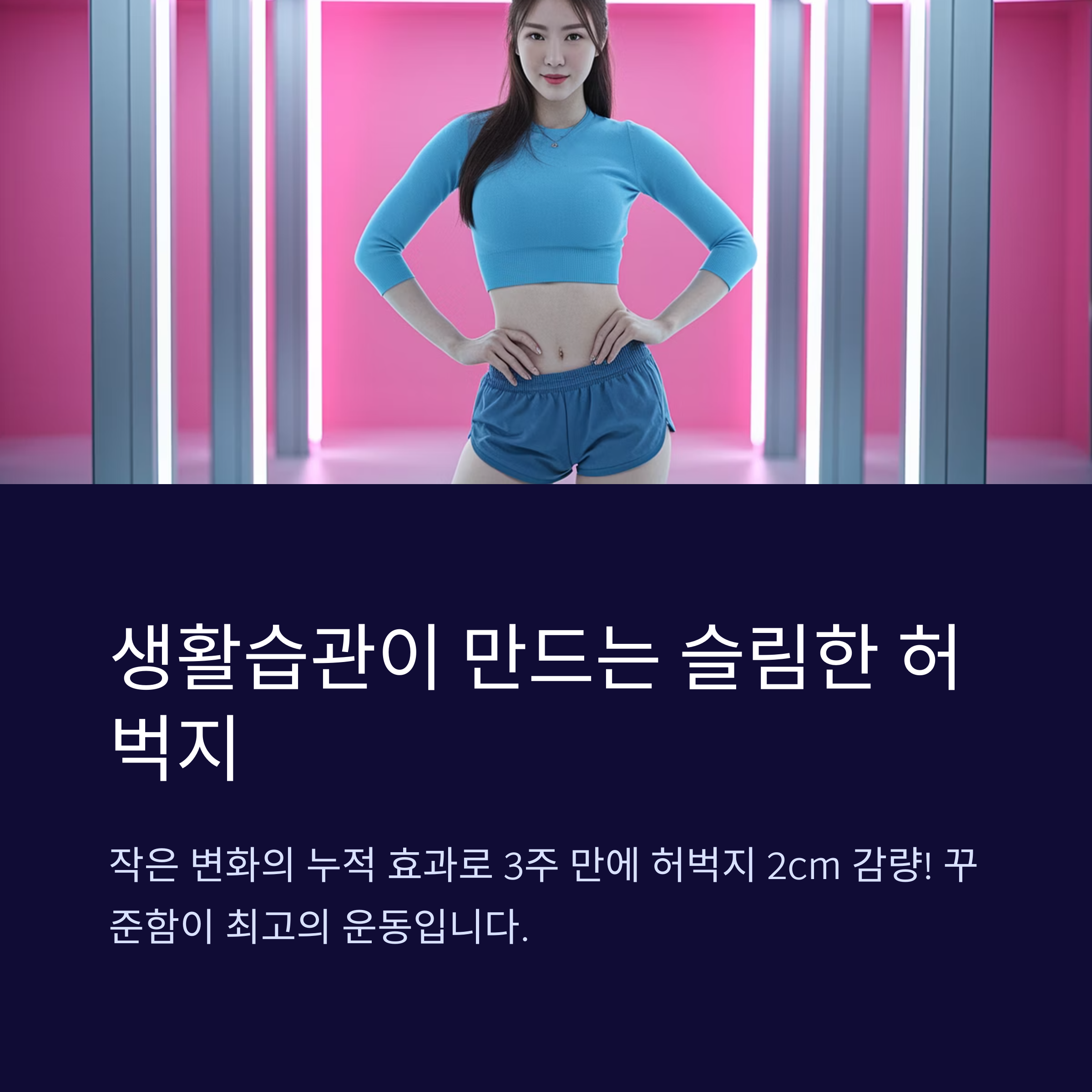 생활습관이 만드는 슬림한 허벅지