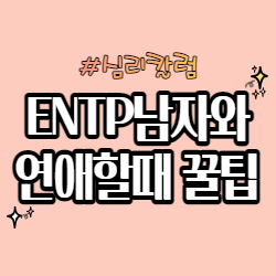 Entp 남자 친구와 연애하는 심리 상담사 (Mbti)