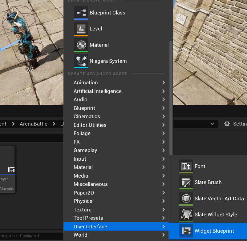 [UE Game Framework] #7 Character Stat & Widget