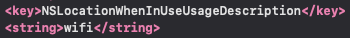  [SWIFT] WIFI Info