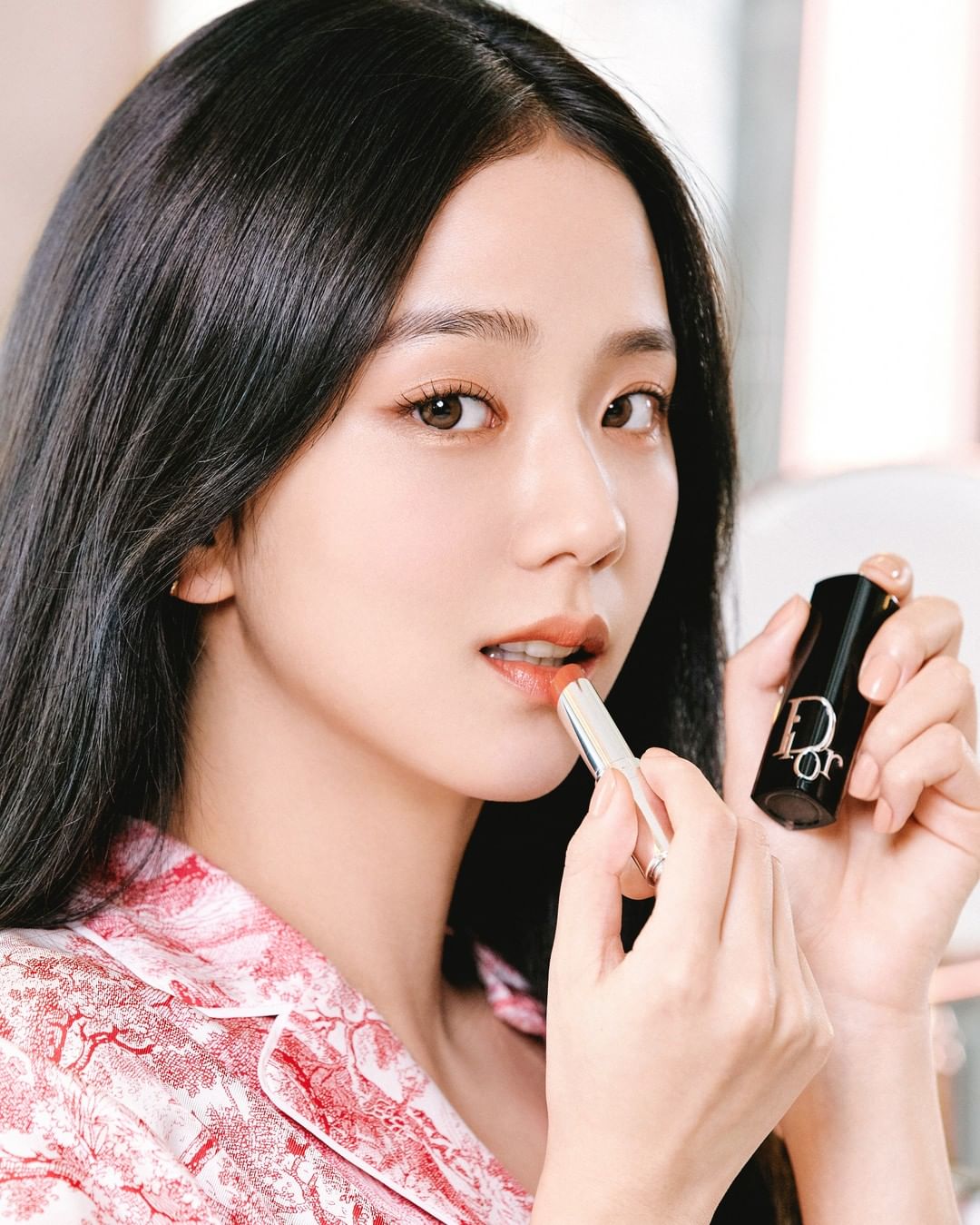 블랙핑크 지수 디올 립스틱 화보 사진