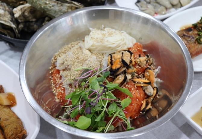 통영 굴삼합 한마음식당4