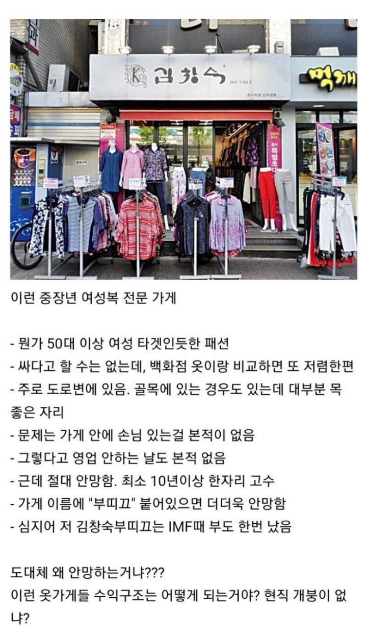 왜 안 망하는지 궁금한 자영업