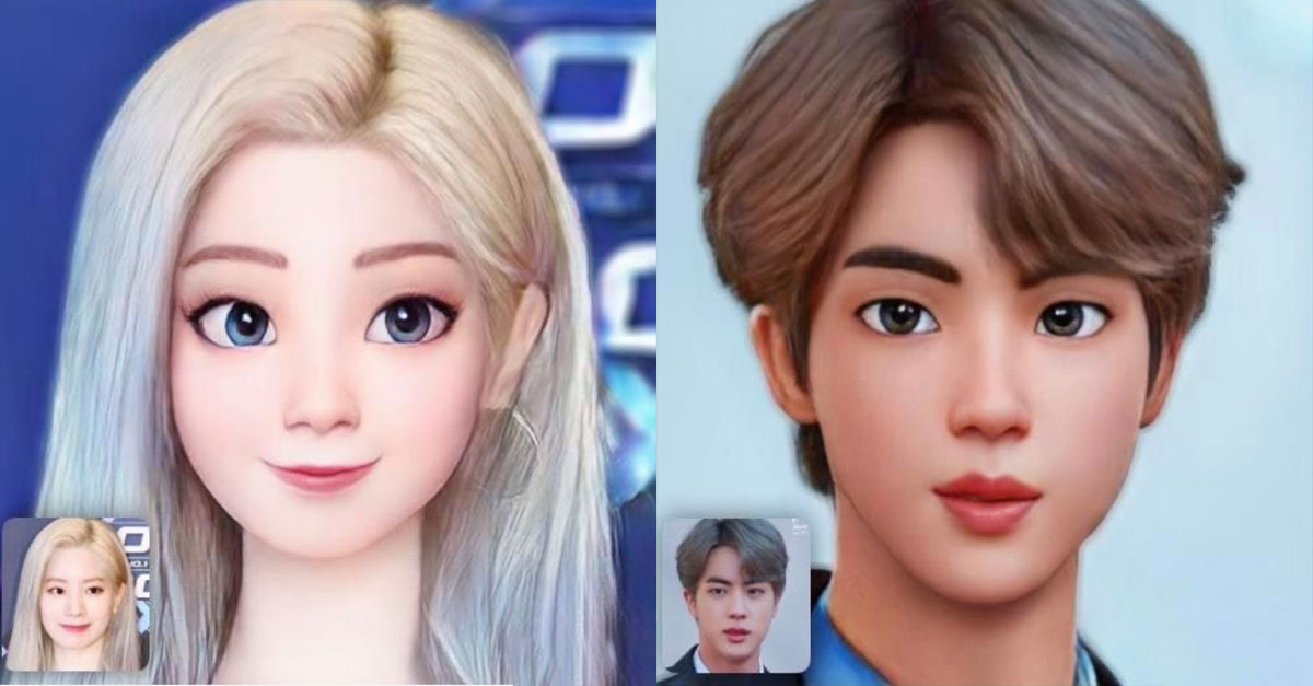  디즈니 그림체로 만들어본 연예인들