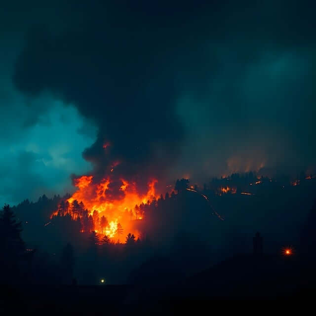 산불