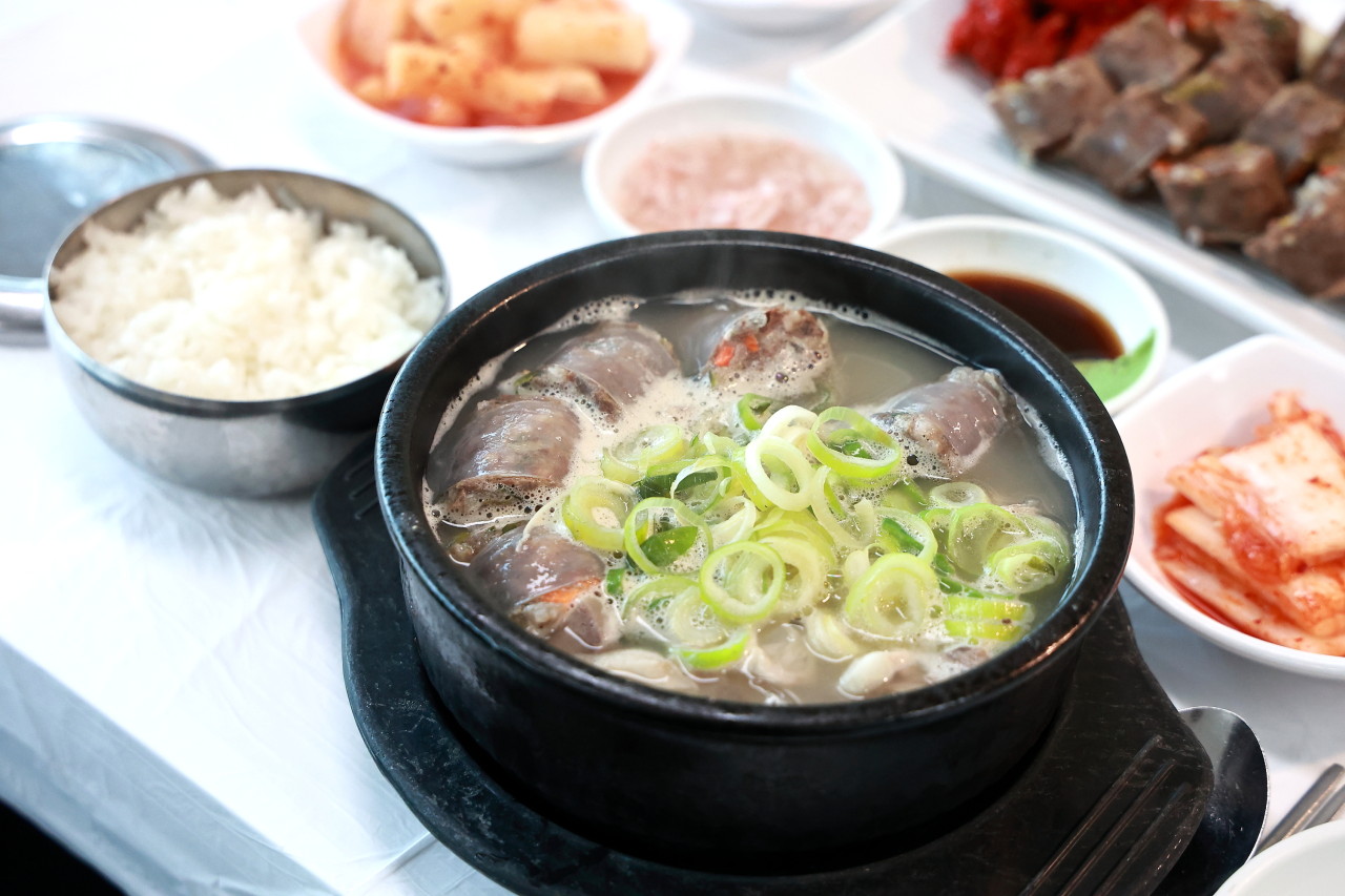 나룻배식당 아바이순대