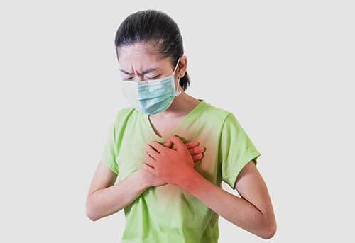  여자 왼쪽 가슴 등 통증 - 원인 질병 해결방법