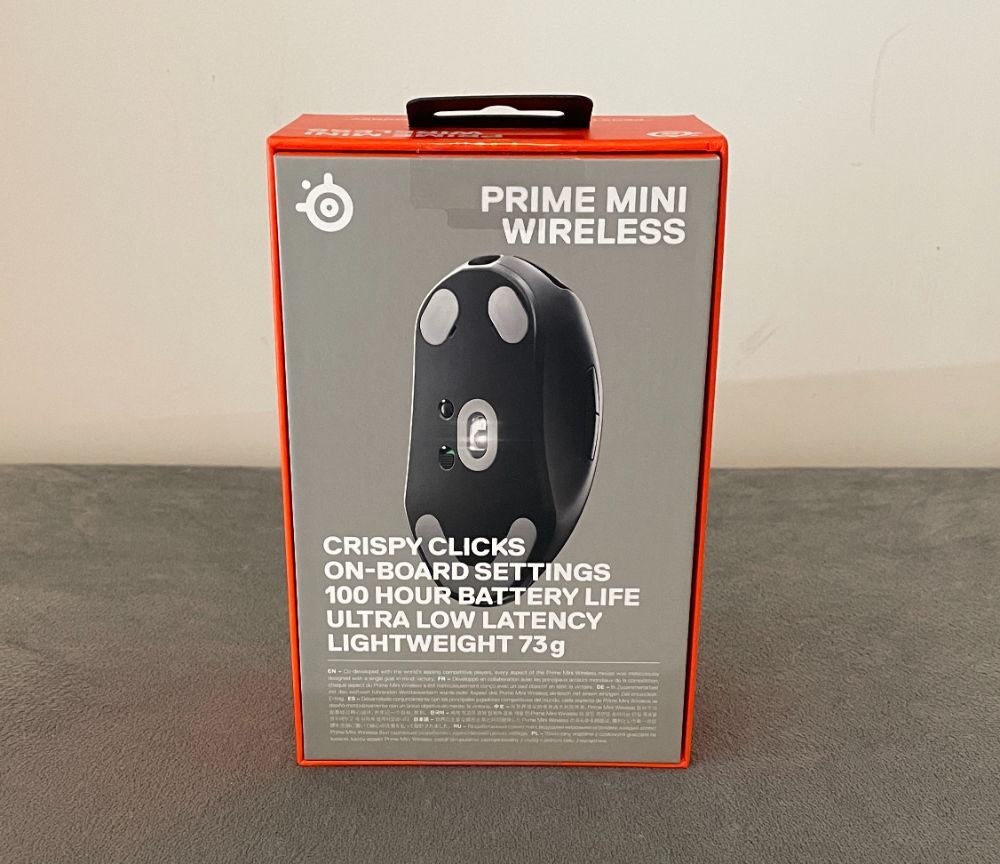 SteelSeries Prime Mini 무선 게임용 마우스 검토