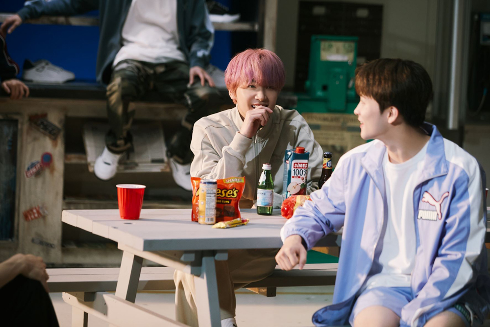  NCT 127 푸마(PUMA) 2022 F/W 화보 비하인드 컷