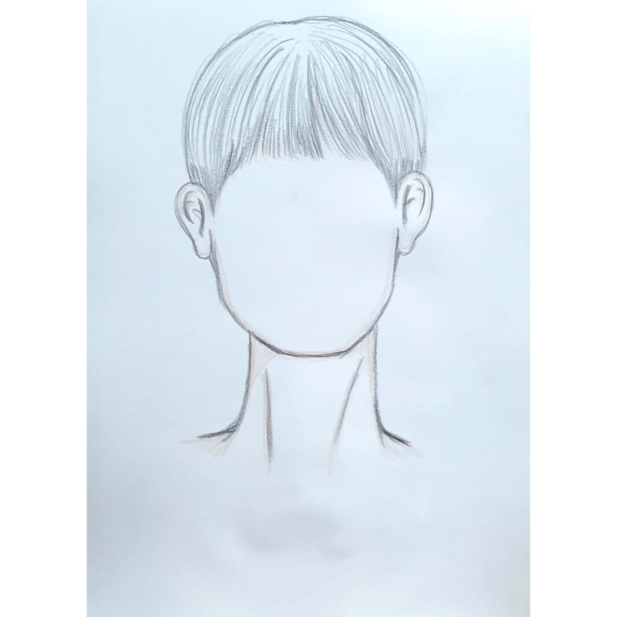  어떻게 보일까? / 일러스트레이션 그림 드로잉 / 인물화 그리기