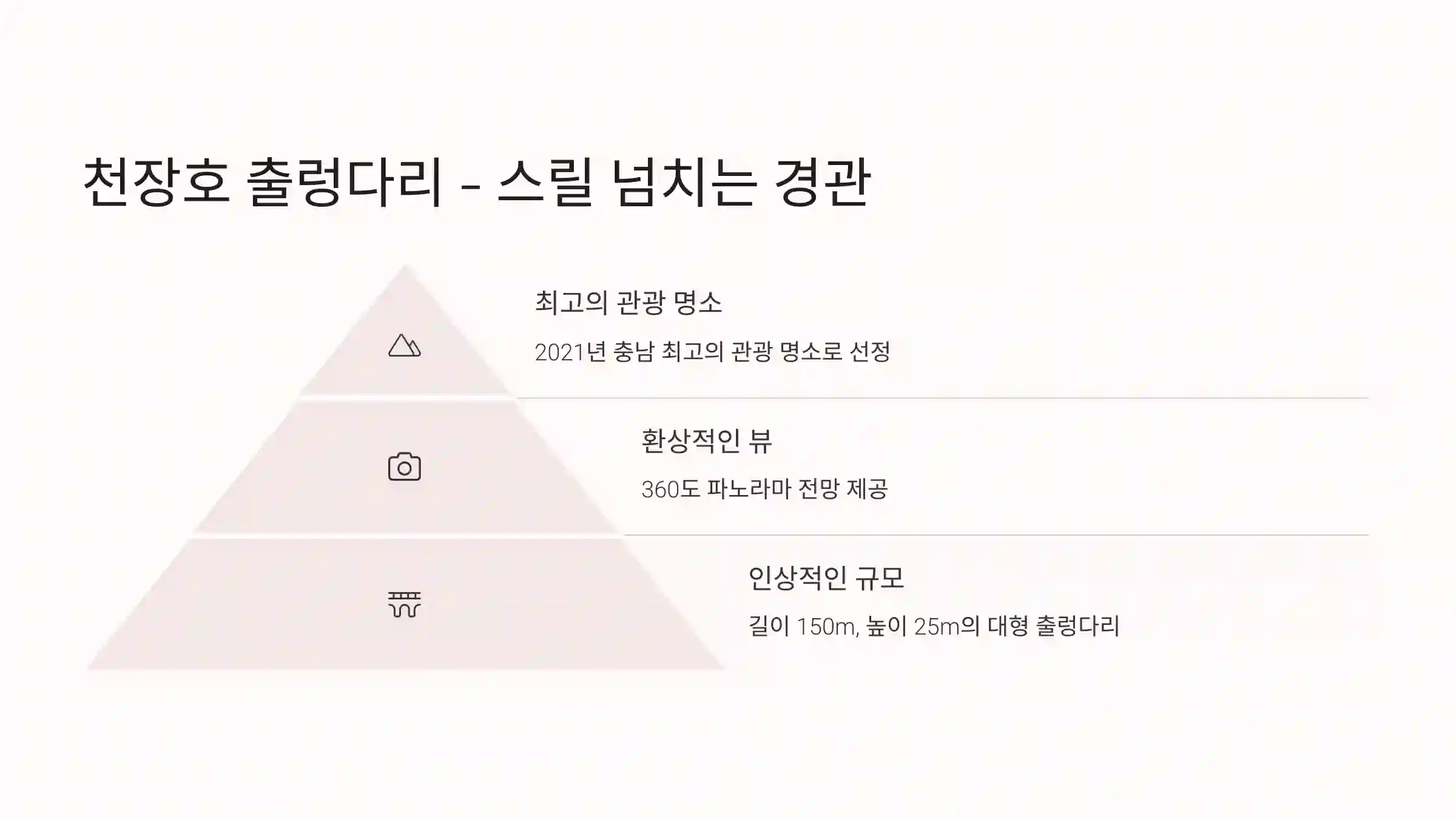 천장호 출렁다리