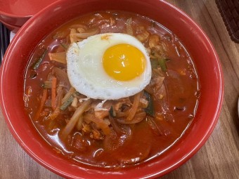 중화비빔밥  짬뽕