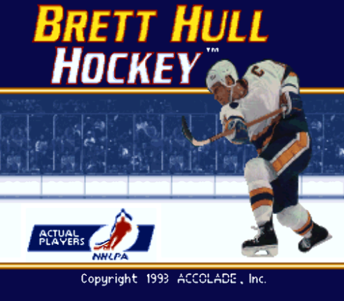  SNES ROMS - Brett Hull Hockey (EUROPE / 유럽판 롬파일 다운로드)
