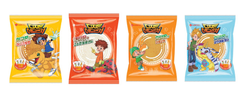  롯데제과 디지몬빵 4종 출시 & 기념 이벤트 ?