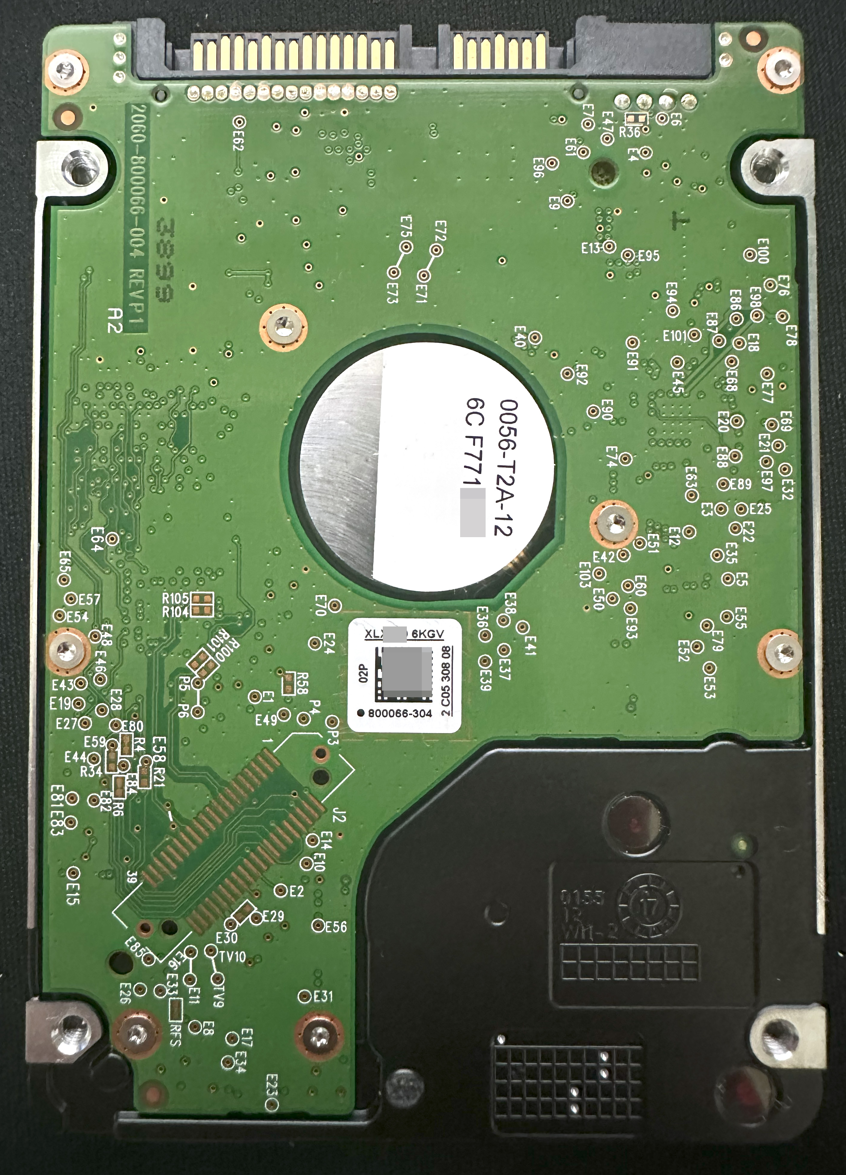 HGST Travelstar Z5K1 1TB (HTS541010B7E610) Back