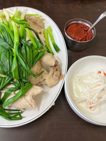 이북식 찜닭 막국수