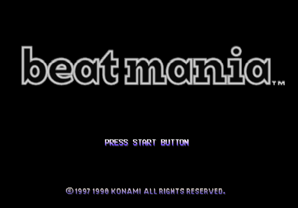  코나미 / 리듬 게임 - 비트매니아 ビートマニア - Beat Mania (PS1)