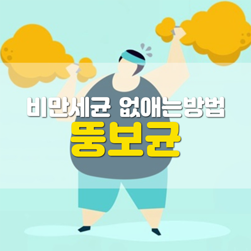  뚱보균 없애는 방법