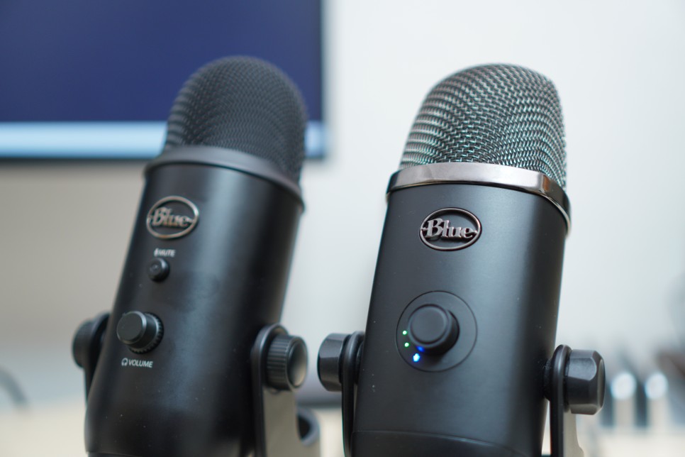 blue ASMR 마이크 BLUE Yeti X와 블루 예티 20