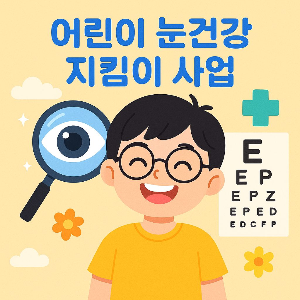 어린이 눈건강 지킴이 사업